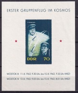 1962 DDR kosmos Wostok 3 Wostok 4 Mi blok 17 **