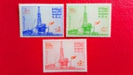 ARABIA SAUDYJSKA 1977 platforma wiertnicza czyste**