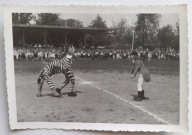 Toruń Wojskowy Stadion DOK VIII ul. Broniewskiego 1940r. Fotografia 570D