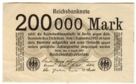 Niemcy - Banknot - 200 000 Mark - 1923 - UNC