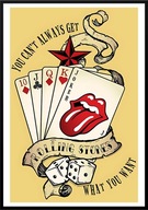 A2 PLAKAT MUZYCZNY MUZYKA ROLLING STONES YOU CAN'T ALWAYS GET WHAT YOU WANT