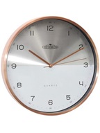 Zegar ścienny Chermond 1815.002 - 30,5 cm - Aluminiowy - płynąca wskazówka