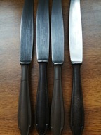 NOZ<>BRAZOWY BAKELIT<> GERLACH<>komplet<>4.szt