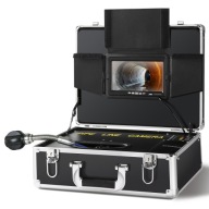 Profesjonalna kamera inspekcyjna do rur 20M LCD stal nierdzewna 303 Vevor