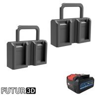 Transporter na cztery akumulatory Erbauer 18V EXT DualVolt