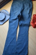 * BOOHOO *SPODNIE JEANS WYSOKI STAN DZWONY NOWE_42