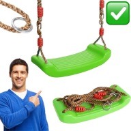 HUŚTAWKA DLA DZIECI I DOROSŁYCH SIEDZISKO 100kg PLASTIKOWA OGRODOWA MAXSELL