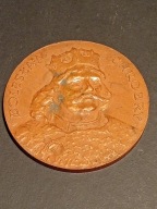 BOLESŁAW CHROBRY MEDAL JEDNOSTRONNY