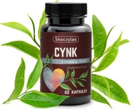 Skoczylas cynk miedź zielona herbata 60 kapsułek