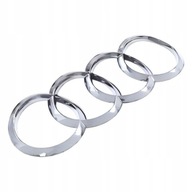 EMBLEMAT TYŁ AUDI POŁYSK CHROM 191 X 65 AUDI A5 S5 ZAKRZYWIONY ORYGINALNY