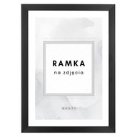 RAMKA NA ZDJĘCIA 15x21 A5 ramki do zdjęć 21x15 czarna MDF na zdjęcie rama