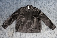 Oryginalna skórzana czarna kurtka Bugatti 64 XXXL