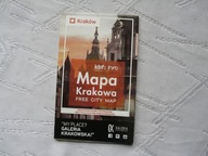 KRAKÓW PLAN MIASTA MAPA TRAMWAJE W KRAKOWIE