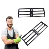 RĘCZNY NIWELATOR TERENU TRAWNIKA GRABIE SOLIDNE ROZGARNIARKA DO OGRODU 90CM