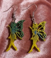 Kolczyki z żywicy epoksydowej 09