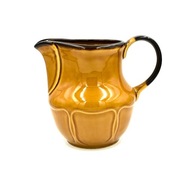 Duży dzbanek mlecznik ceramiczny vintage Pruszków lata 60 prl ceramika home