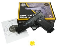 PISTOLET METALOWY Na Kulki COLT M20 BLACK OPS 6 mm BB