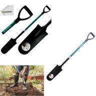 SZPADEL DRENARSKI WĄSKI ŁOPATA RĘCZNY DOŁOWNIK DO OGRODU POLA DŁUGI WĄSKI