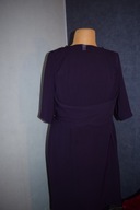 PIĘKNA SUKIENKA WIZYTOWA FIOLETOWA_44