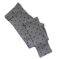 F&F prążkowane legginsy w gwiazdki 146 cm