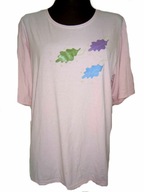 DUŻA bluzka koszulka krótki rękaw BAWEŁNA r. XXXL