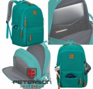 PLECAK DO SZKOŁY MLODZIEzOWY PETERSON TORNISTER SZKOLNY DUŻY POJEMNY 28L
