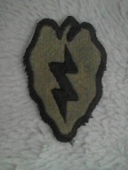 NASZYWKA US ARMY 25 DYWIZJA BDU VIETNAM