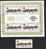 Znaczki Pocztowe Polskie Czyste 2728 + BL 122... 1983 r