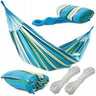 HAMAK OGRODOWY HUŚTAWKA DO OGRODU LEŻAK BUJAK MOCNY POKROWIEC WISZĄCY