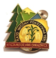 SEKCJA MOTOROWA KWK CHWAŁOWICE - RAJD WIOSNY POKRZYWNA 1976