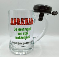 Śmieszny kufel z dzwonkiem rowerowym - do kolekcji