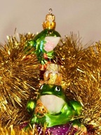 Bombki choinkowe żaby 2 szt