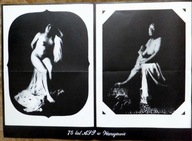 Plakat dwustronny P. Jaworowski - A.Januszewski 75 lat ASP w Warszawie Akty