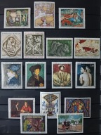 FRANCJA ** - czysty - ZESTAW - MALARSTWO