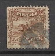 USA J812 fauna koń goniec 1869r. 70euro