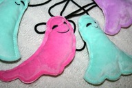 GIRLANDA HALLOWEEN W KOLOROWE DUSZKI SUPER DEKORACJA AKCESORIA DO DOMU!