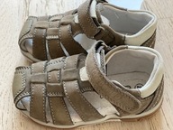 Buty sandały Crecendo całkowicie skórzane brązowe Roz. 24 + GRATIS