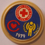 PCK 1979 - HONOROWY DAWCA KRWI PCK - PRZYPINKA