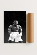 Plakat bez ramy 40x50cm Adonis Johnson boxing sport art | Pomysł na Prezent