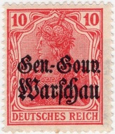 Fi ON 10 c**, Okupacja Niemiecka, Gen.-Gouv./Warschau, gwar. Walocha