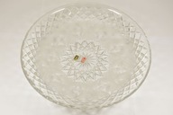 DUŻA PATERA KRYSZTAŁ HSK SUDETY SYGNOWANA PIĘKNA!