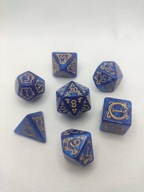 Zestaw 7 kości RPG – Smocze Dziedzictwo: Echo Głębin