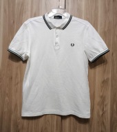 Koszulka polo FRED PERRY White Biała M