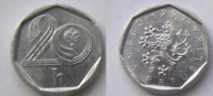 Czechy 20 halerzy 1997