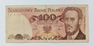 100 ZŁOTYCH 1979 seria FR 615...