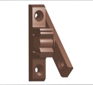 20szt Uchwyty do ruchomych zaluzji ogrodowych pergoli, tarasu brazowe