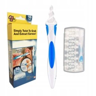 Czyścik do Uszu Silikonowy 16 Końcówek Bezpieczny Wielorazowy