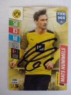 Karta panini autograf Borussia Mats Hummels Fifa365