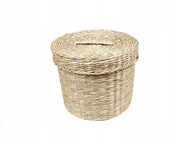 Pudełko pojemnik koszyk z trawy morskiej O18xH14cm