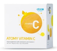 Witamina C 500 mg - Atomy z kurkumą, kolagenem, koenzym q10